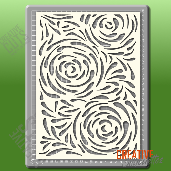 Swirl Pattern Stencil - Image 2