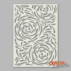 Swirl Pattern Stencil