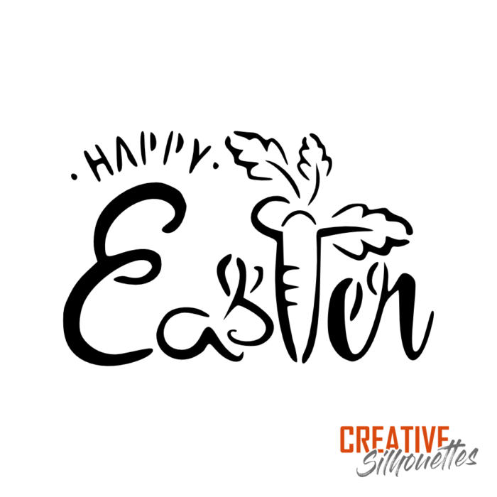 Happy Easter Stencil - Image 3