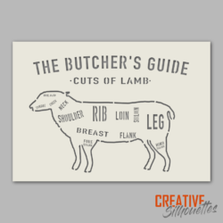 Butchers Guide Stencil