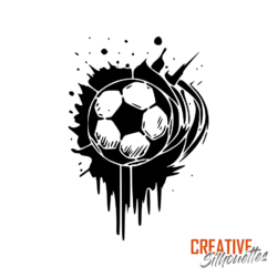 Football Smash Stencil - Image 3