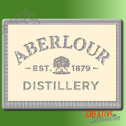 Aberlour Whisky Stencil - Image 2