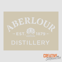 Aberlour Whisky Stencil