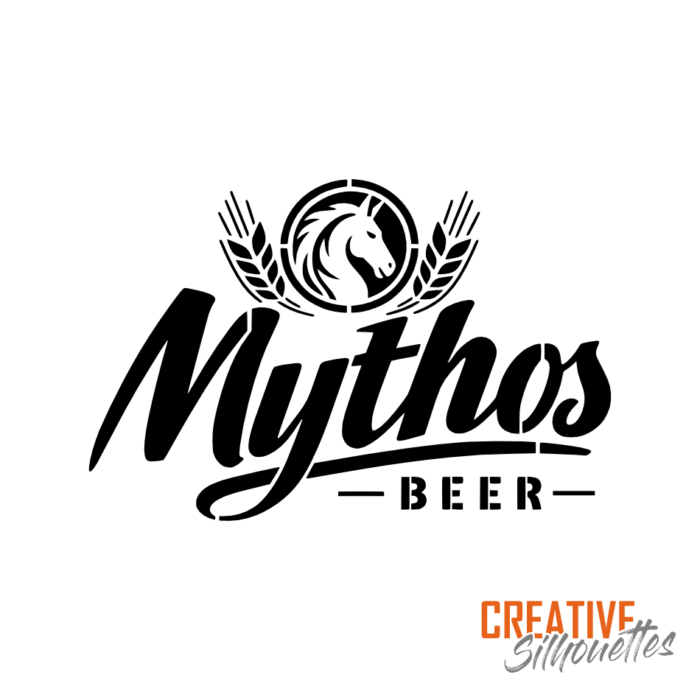 Mythos Beer Stencil - Image 3
