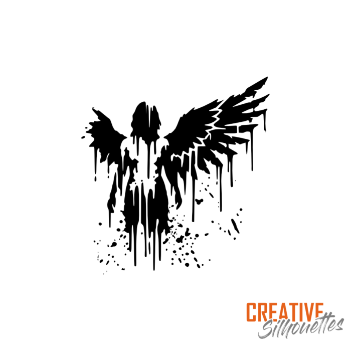 Fallen Angel Stencil - Image 3