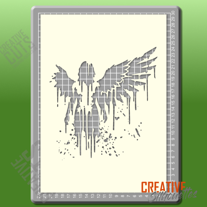 Fallen Angel Stencil - Image 2