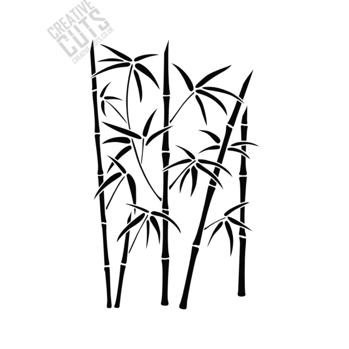 bamboo stencil