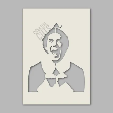 buddy elf stencil