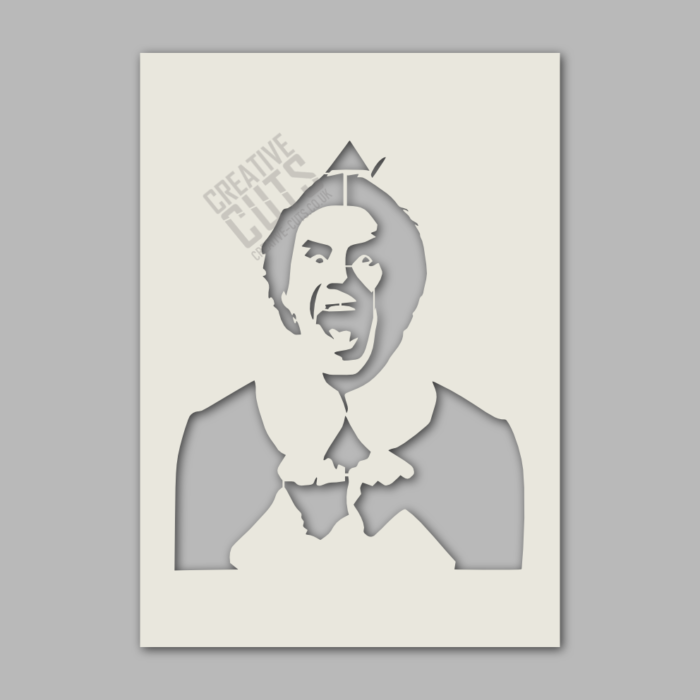 buddy elf stencil