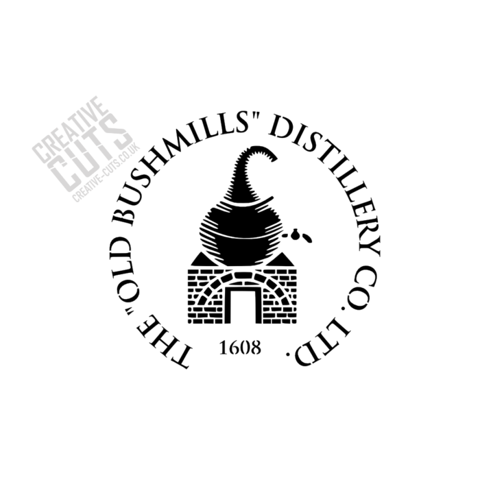 bushmills stencil