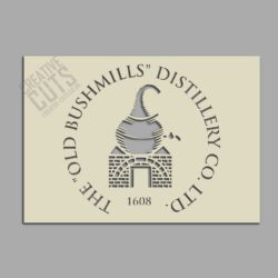 bushmills stencil