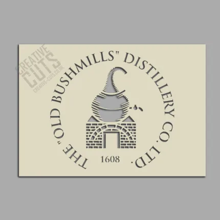 bushmills stencil