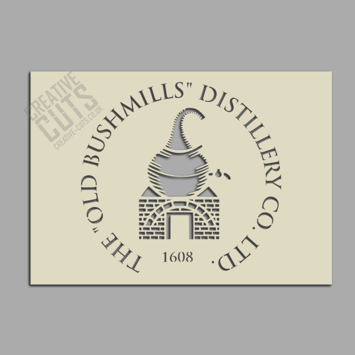 bushmills stencil