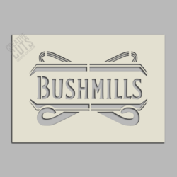 bushmills stencil