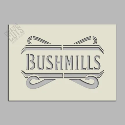 bushmills stencil