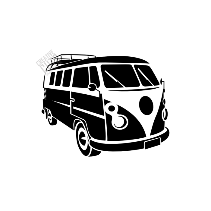 vw camper stencil