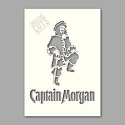 captain morgan stencil