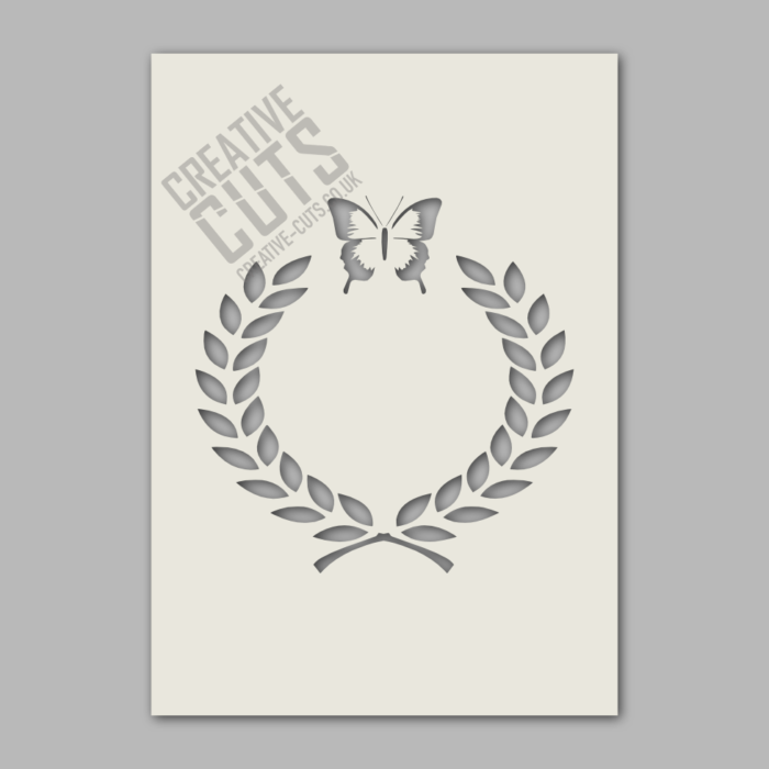 wreath stencil