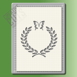 Butterfly Wreath Design