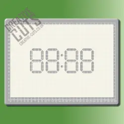 Digital Clock Template