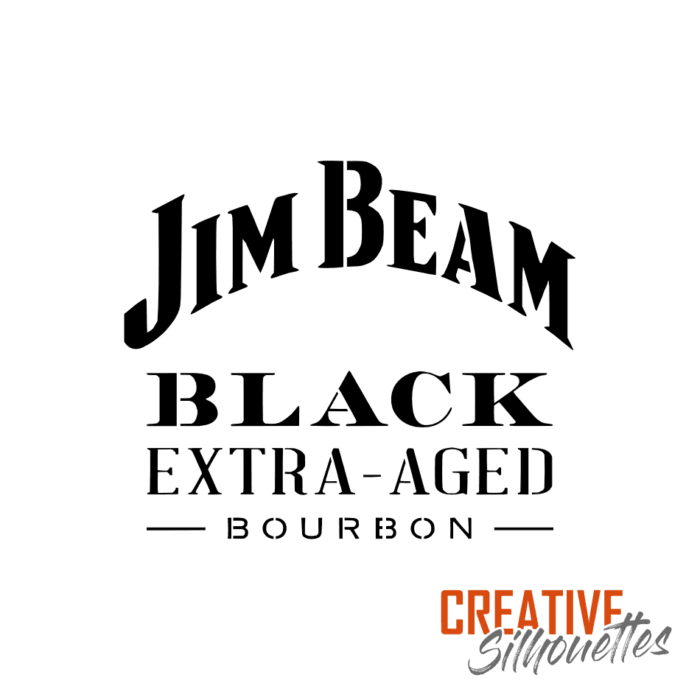 jim beam stencil