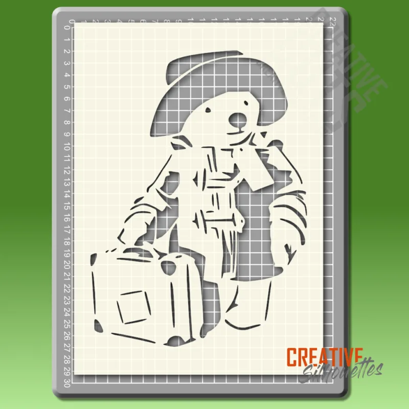 paddington bear stencil