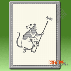 Banksy Painter Rat
