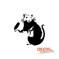 Banksy Painting Rat - Image 3