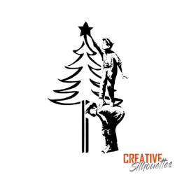 Banksy Christmas Tree - Image 3