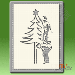 Banksy Christmas Tree