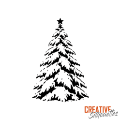 Snowy Christmas Tree - Image 3
