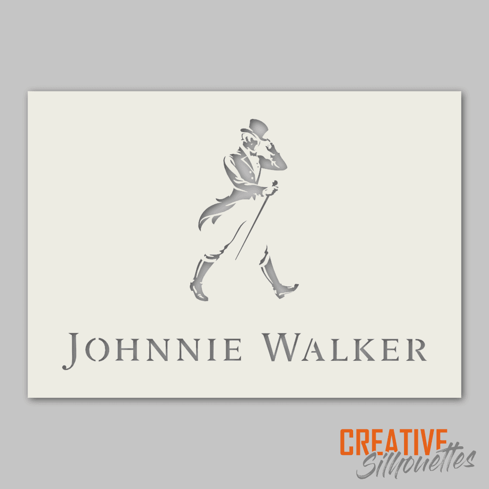 johnnie walker stencil