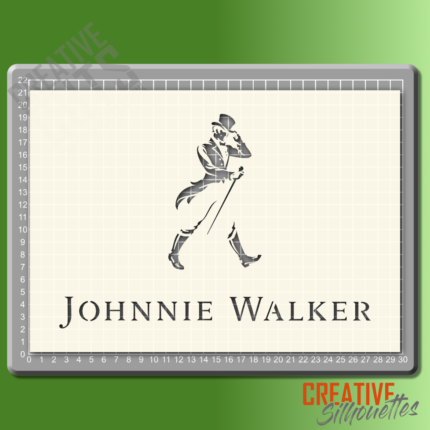 johnnie walker stencil