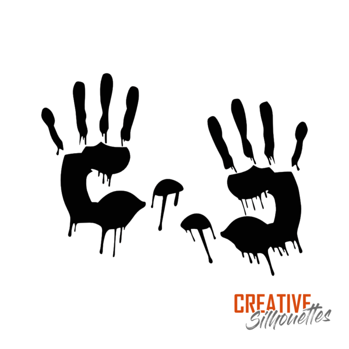 Handprints Stencil - Image 3