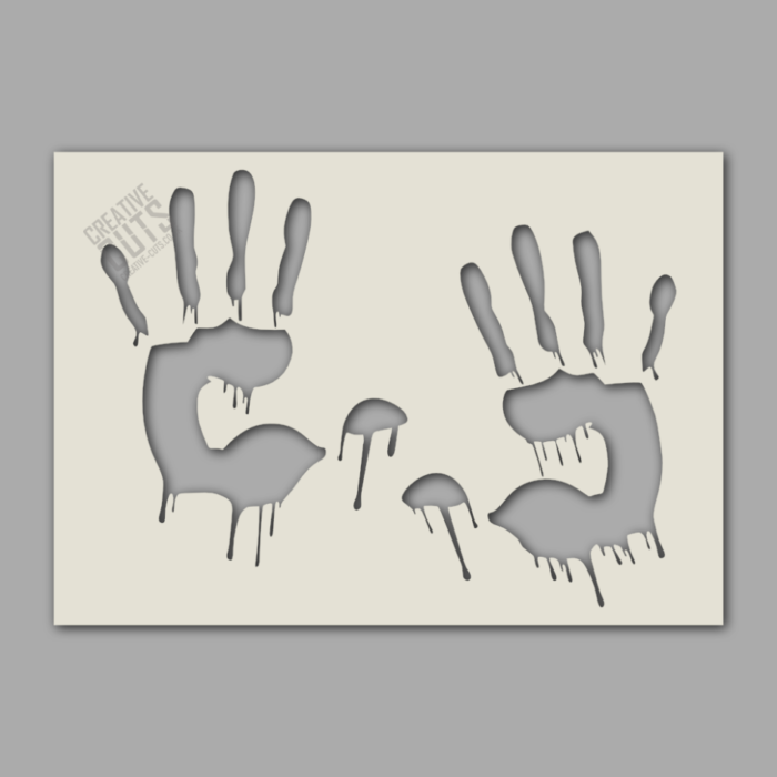 Handprints Stencil - Image 2