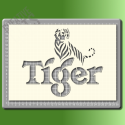 Tiger Beer Stencil
