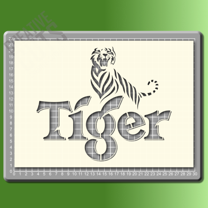 1117gr Tiger Beer Stencil - Image 1